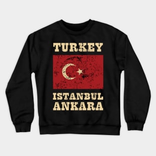 Flag of Turkey Crewneck Sweatshirt